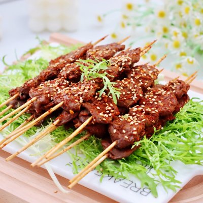 锅圈香辣酥鸡心串,香辣鸡心串