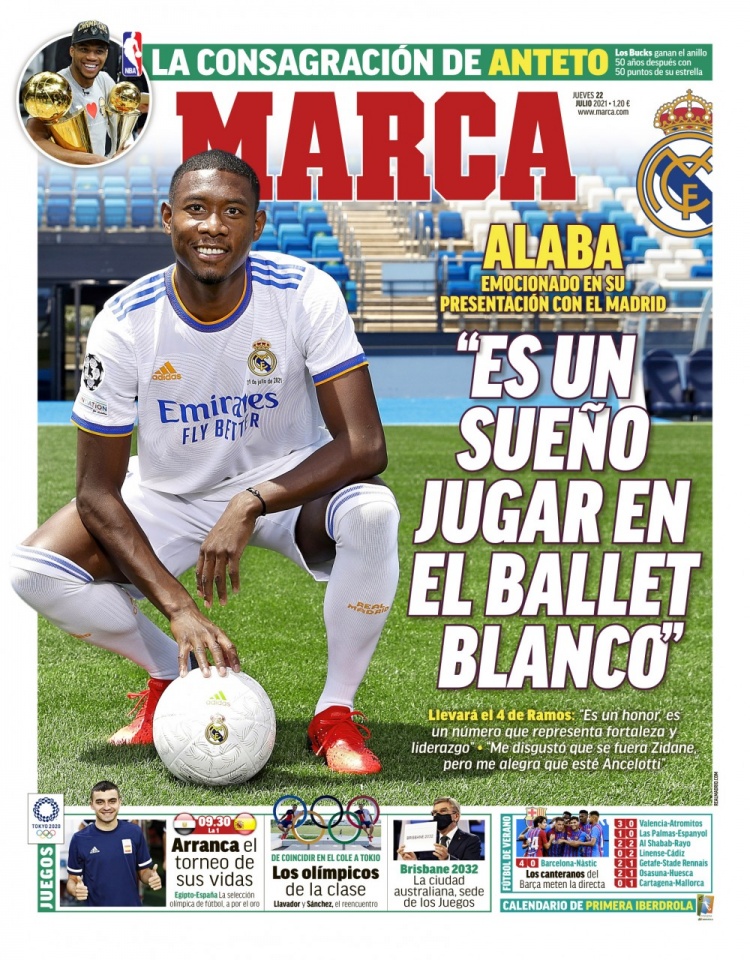 皇马今日头版,今日西甲皇马直播录像回放