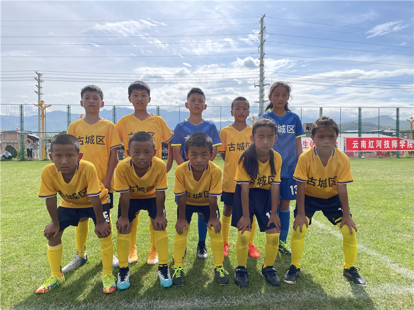 丽江足球小将,丽江足球小将入选