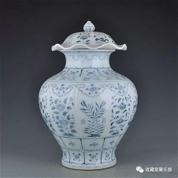 中国元明青花瓷器图鉴,明晚期青花瓷器图片