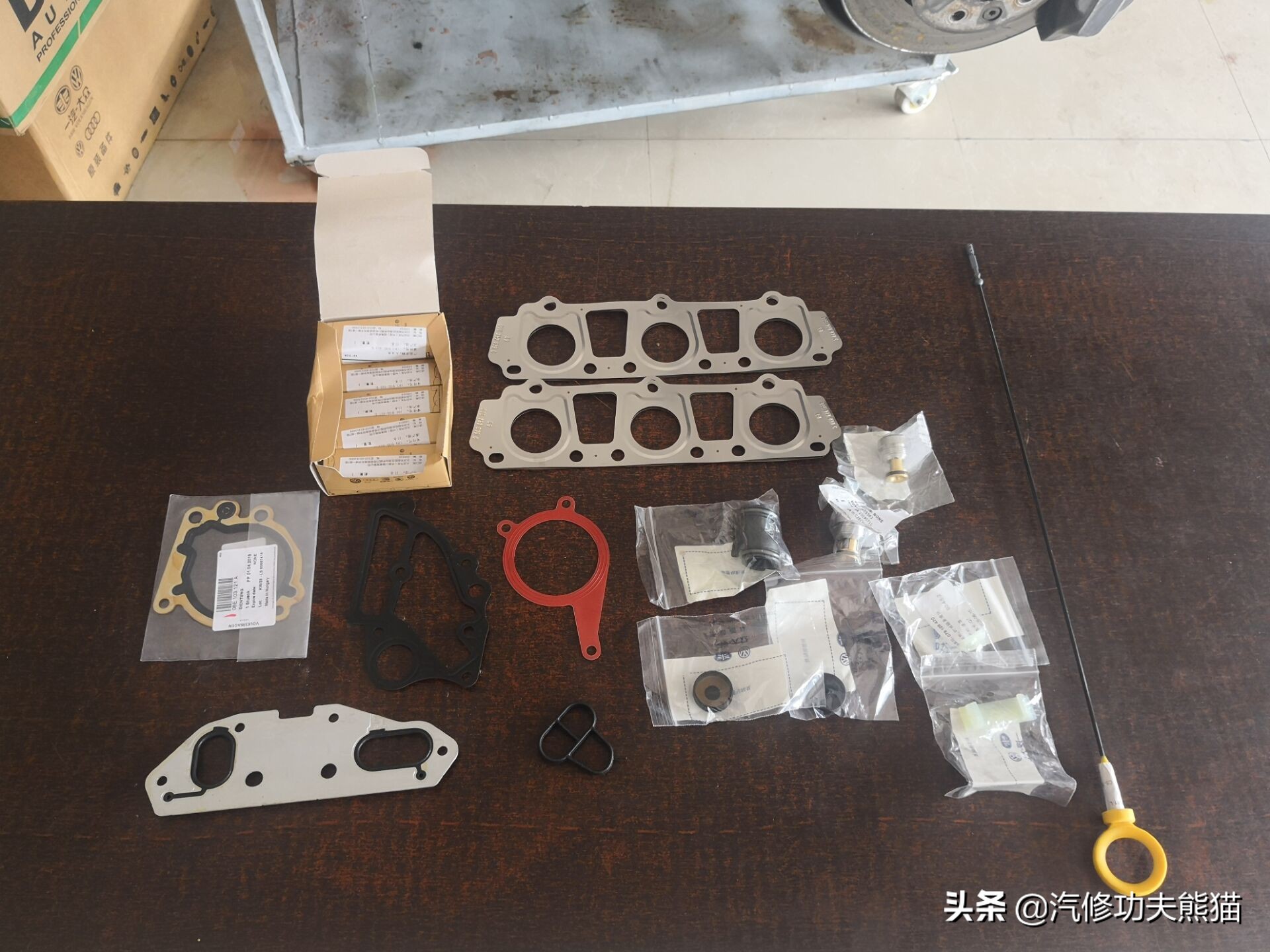 能拉动波音747的大众神车途锐烧机油治理，修完了又可以拉飞机了