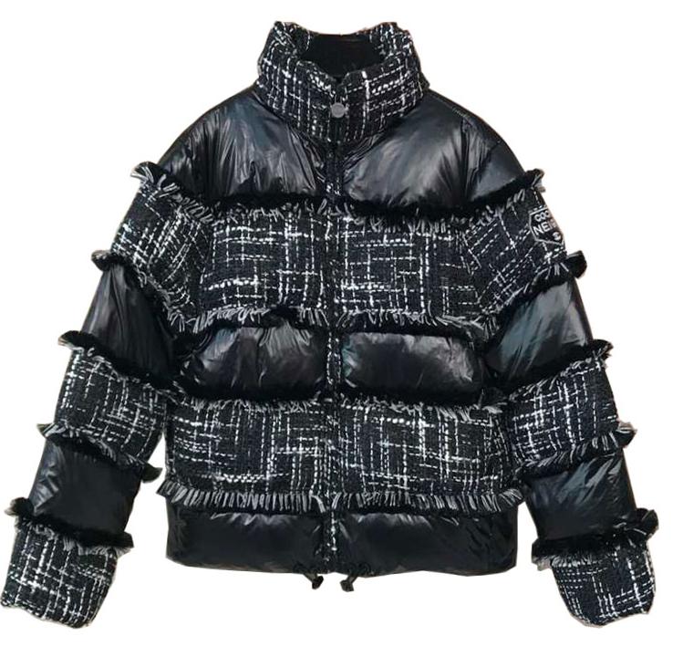 羽绒服潮流中长韩版明星同款,明星同款平价有质感的羽绒服