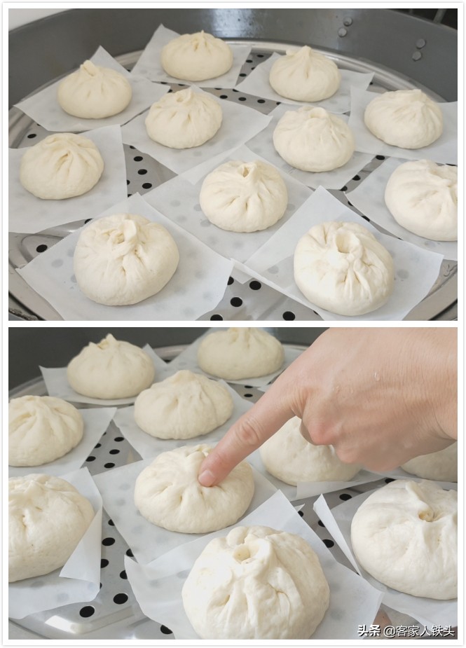 新手做包子?教你一个小诀窍,松软白嫩多汁又好吃,咬一口满嘴香