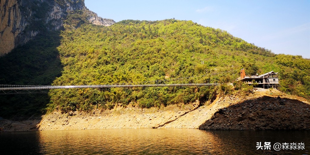恩施清江大峡谷蝴蝶岩讲解,清江峡谷蝴蝶岩