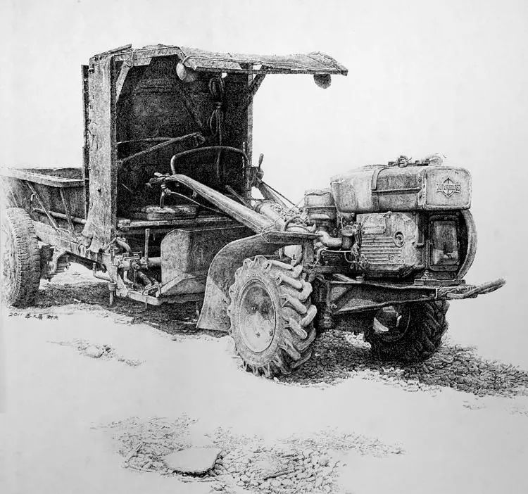 新一代中国钢笔画领军人物,极品五大钢笔画简直美爆