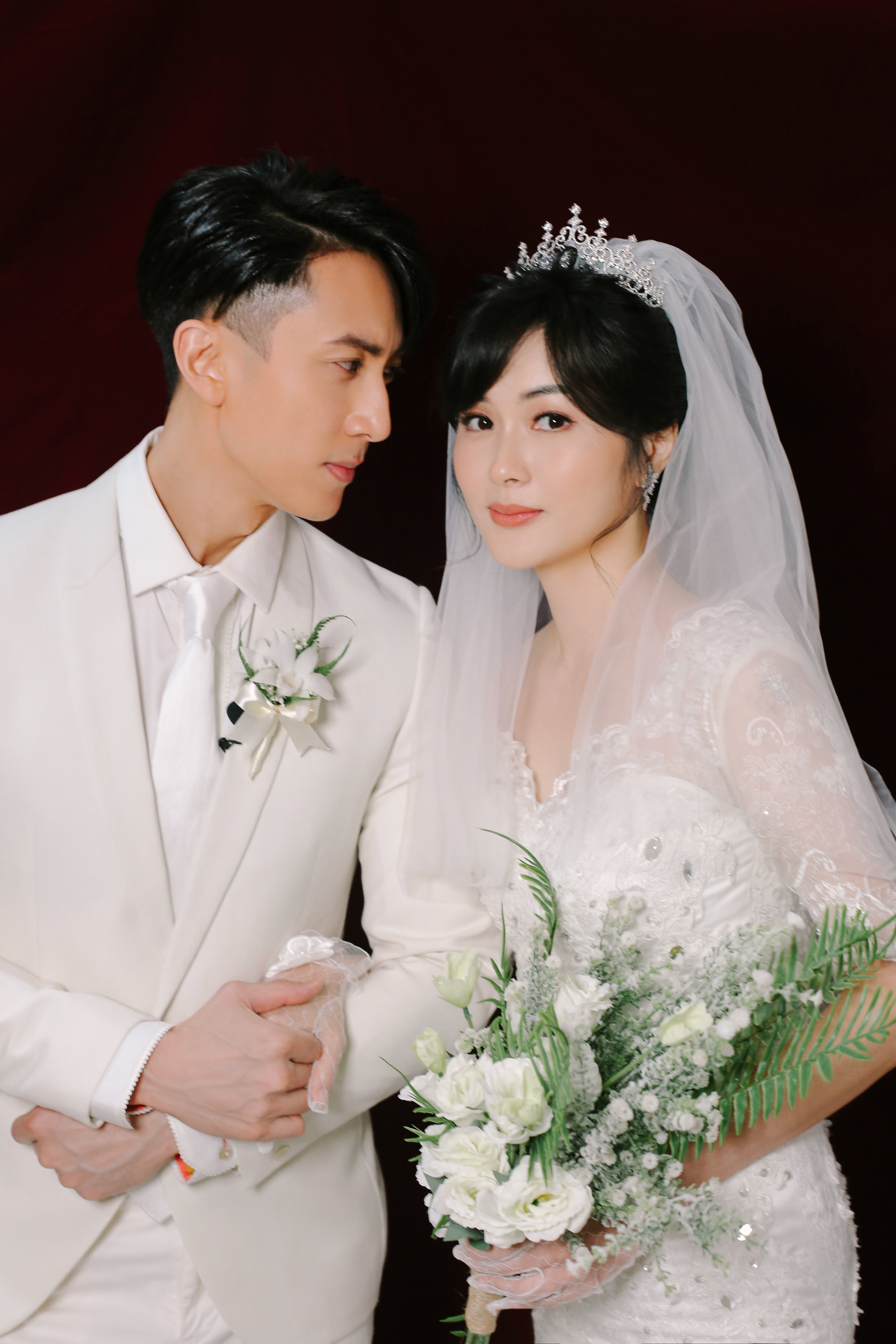 母亲看到吴尊林丽吟的婚纱照,吴尊林丽吟婚纱照测试