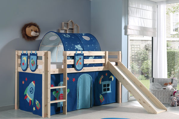滑梯床小孩,儿童滑梯床主题