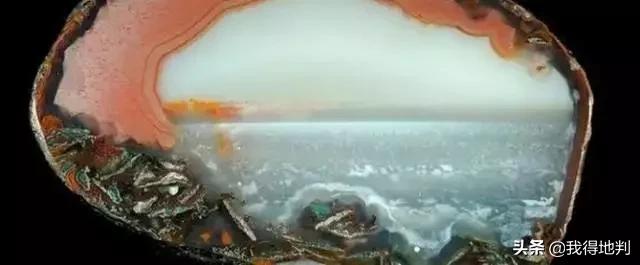万年石头里的罕见画,万年奇石石头画