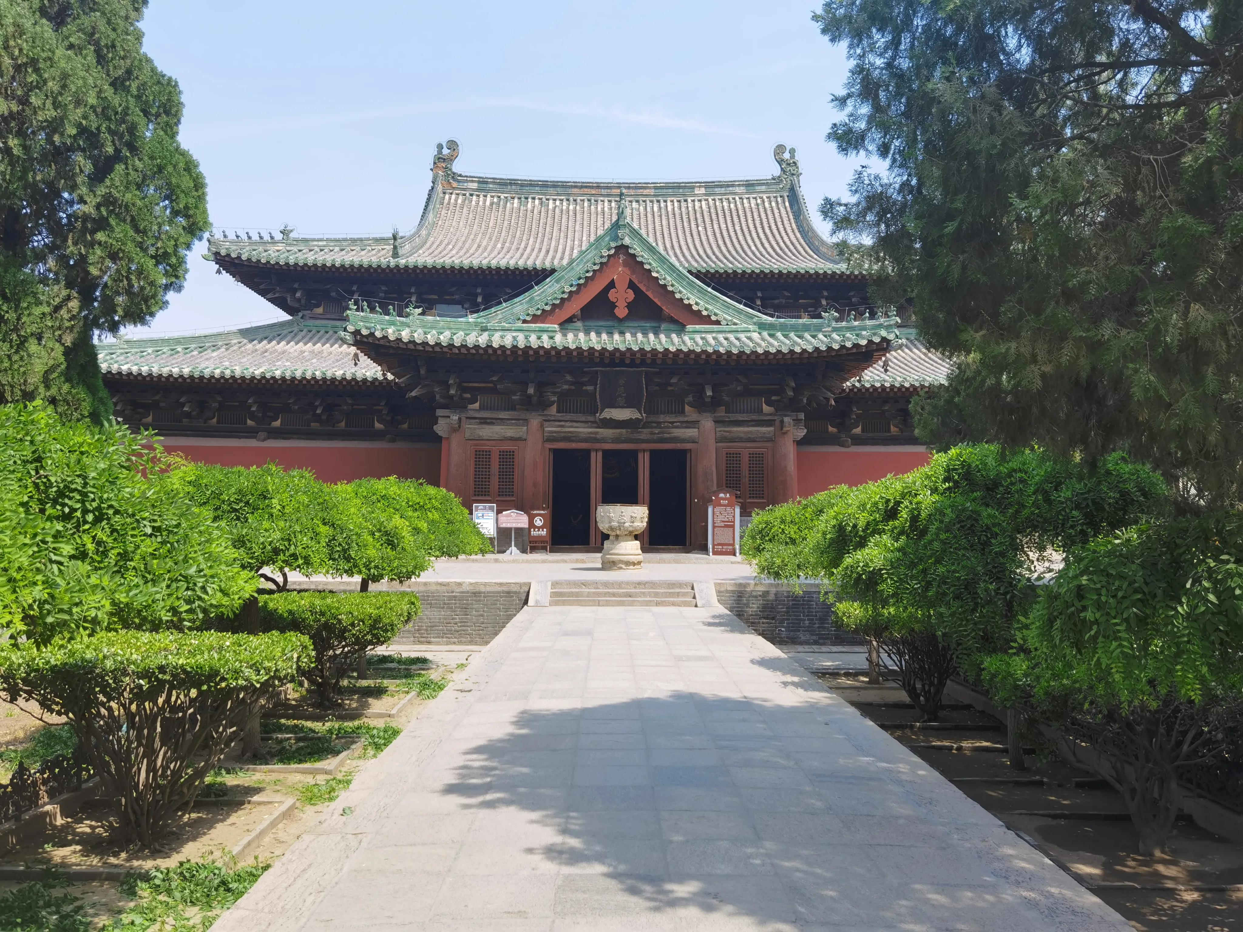正定县隆兴寺图片,正定县隆兴寺
