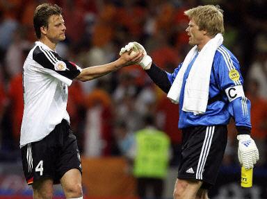 拜仁卡恩和诺伊尔,德国门神卡恩诺伊尔