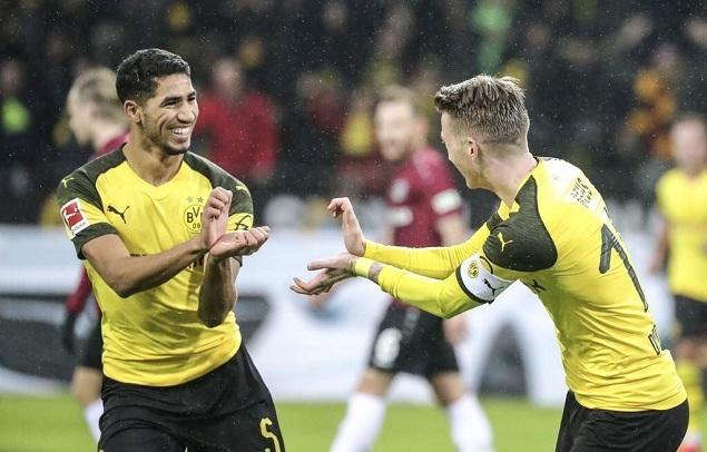 赞歌·大黄蜂的带刀侍卫，脚踩风火轮的阿什拉夫，闪耀多特蒙德