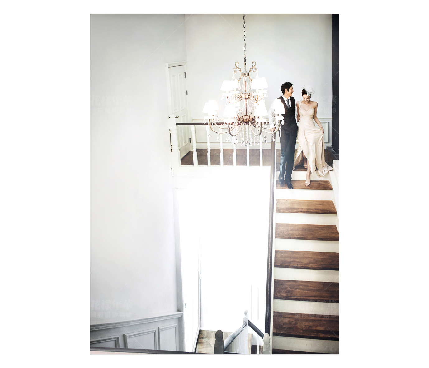 法式复古风格外景婚纱照,韩式婚纱照风格室内图片