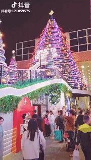 香港海滨长廊圣诞节,香港圣诞打卡地唯美视频