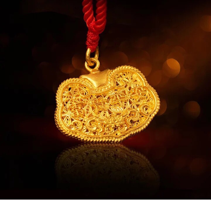 古法手工黄金配件,古法手工黄金寓意