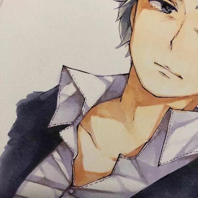 马克笔手绘画动漫,马克笔手绘动漫临摹素材