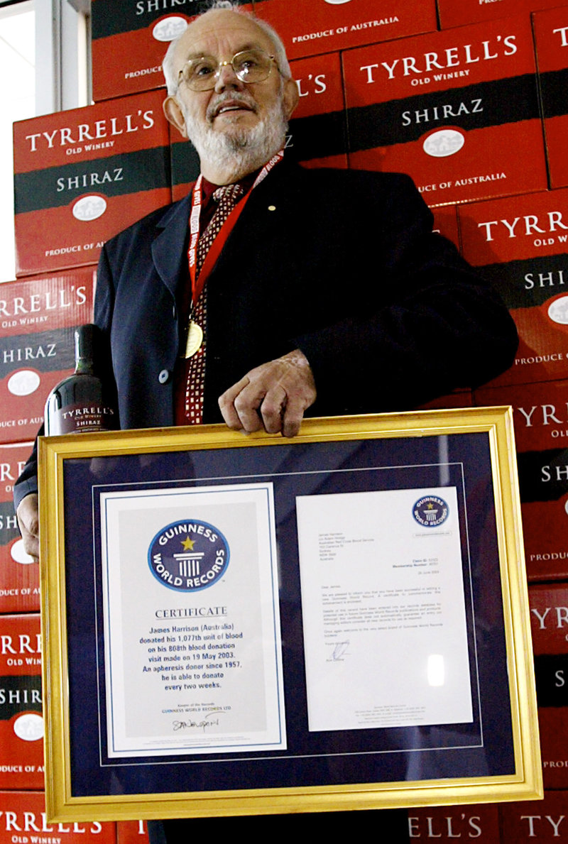 稀有血型献血事迹,献血挽救133条生命