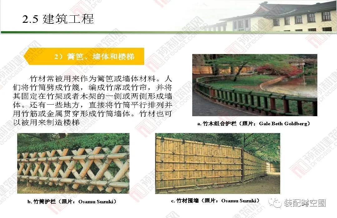 竹子环保炭的用途,建筑材料中竹材的作用