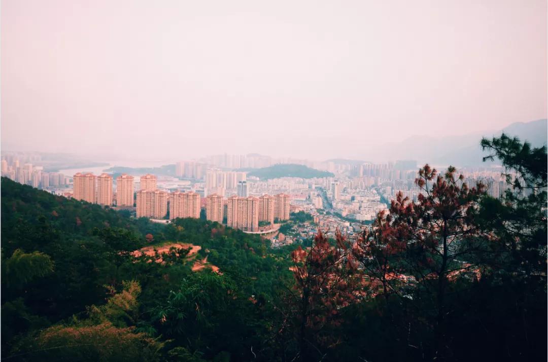 蕉城镜台山全景图,航拍宁德镜台山视频