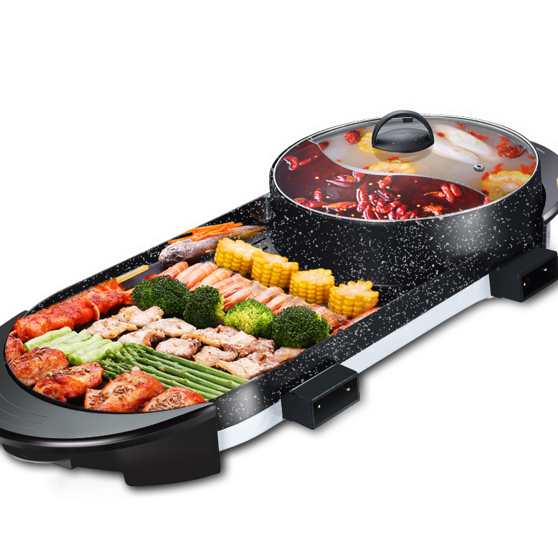 高颜值涮烤一体锅推荐,涮烤一体锅一锅搞定快来看看吧