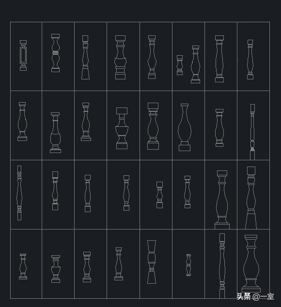 国外室内cad设计图,精选国内外经典家居cad平面图库