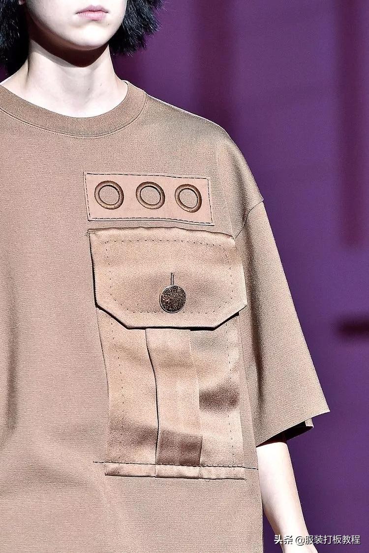 服装立体口袋制作视频教程,服装手工打版设计教程