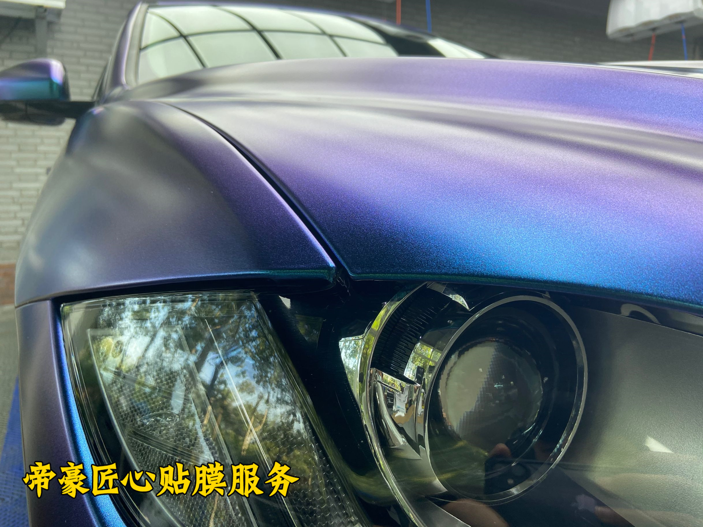 暗夜绿改色膜捷豹,捷豹xj改色膜十大排名颜色