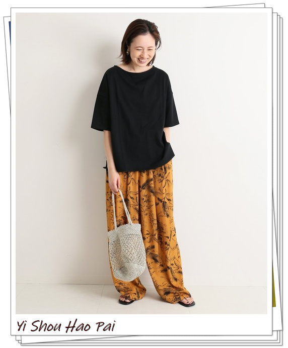 15种春季穿衣搭配图,印花上衣时尚穿搭