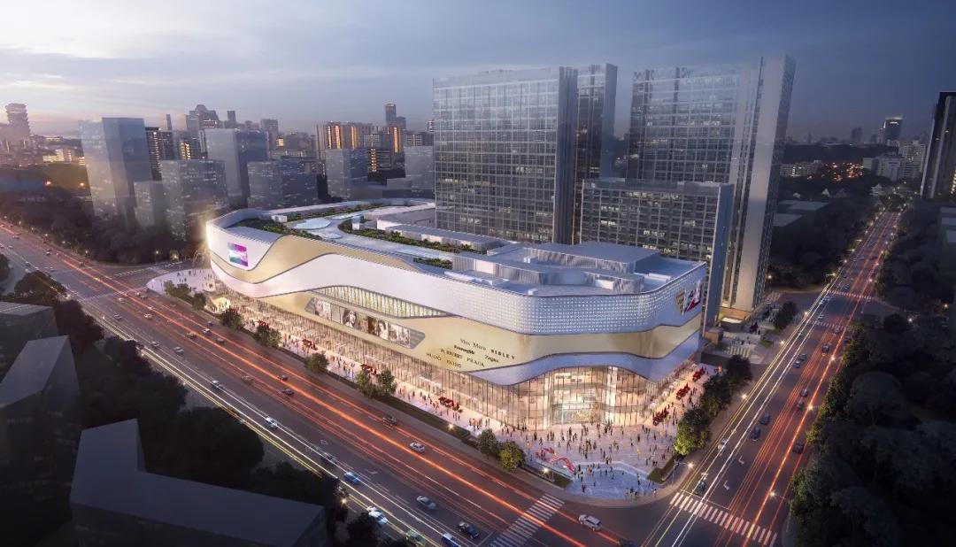 打造时尚潮流的购物中心,购物中心主题画