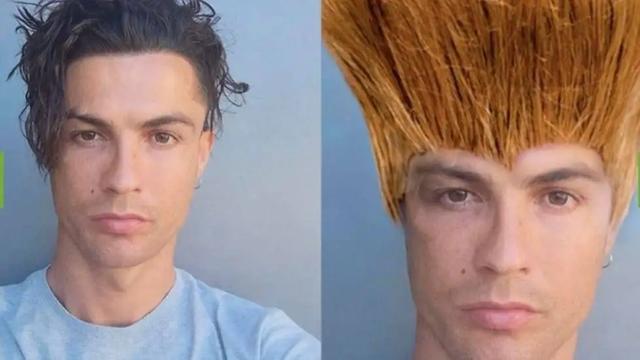 c罗2018新发型,c罗换了一个新发型图片