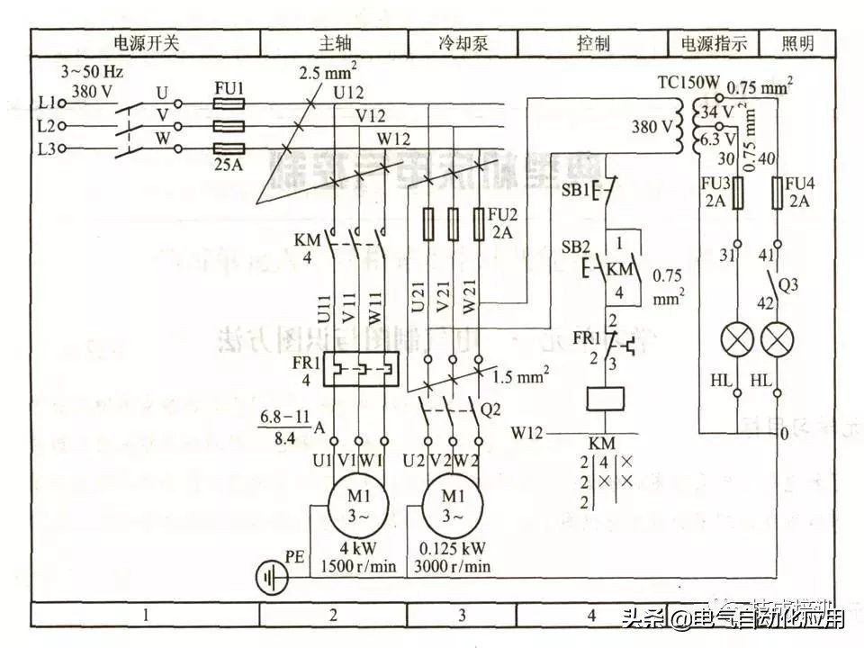 正确分析基本电气控制电路原理图,四种基本电气控制电路实际应用