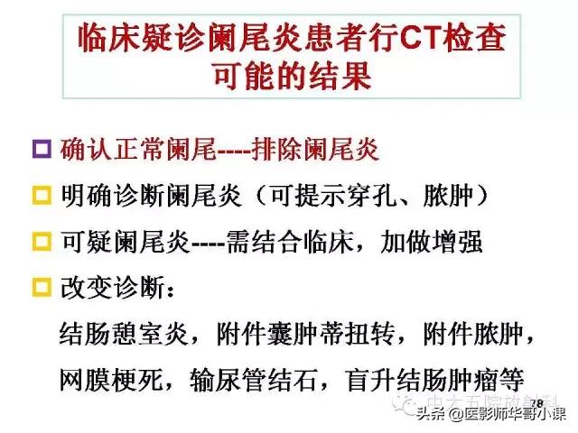 阑尾炎课件,阑尾炎的超声课件