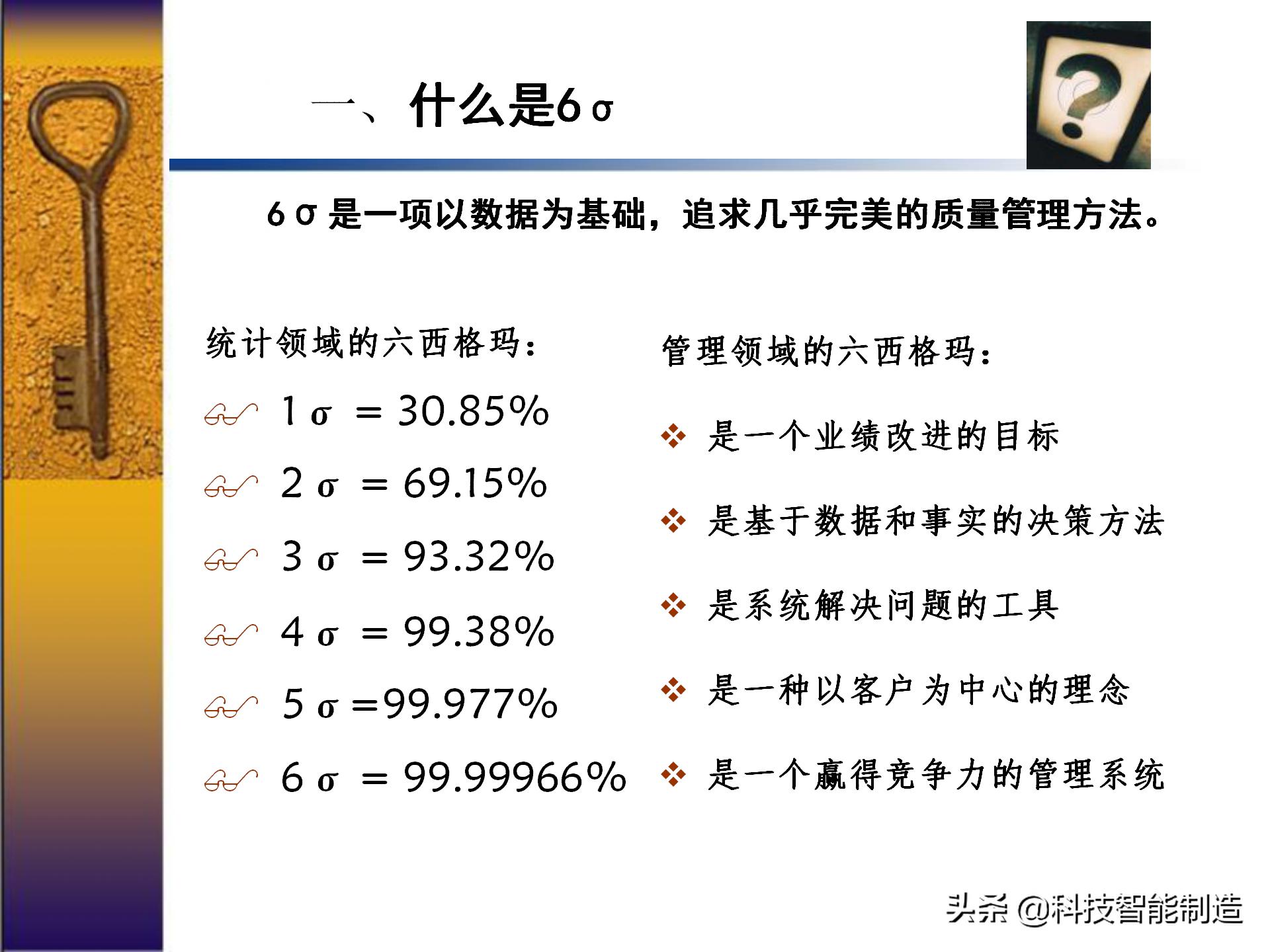 六西格玛出成绩,六西格玛用数据说话