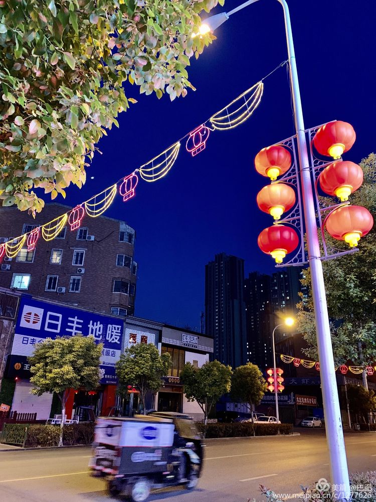 洛阳涧西路边街景,洛阳滨河北路图