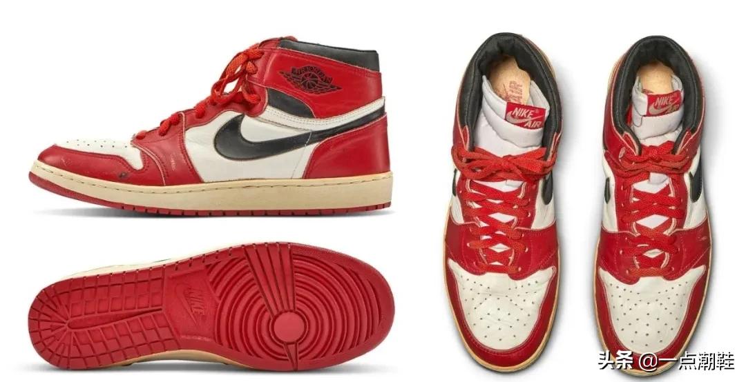 估价15万美金，乔丹亲穿AJ1今日开拍，7个细节你都知道吗？