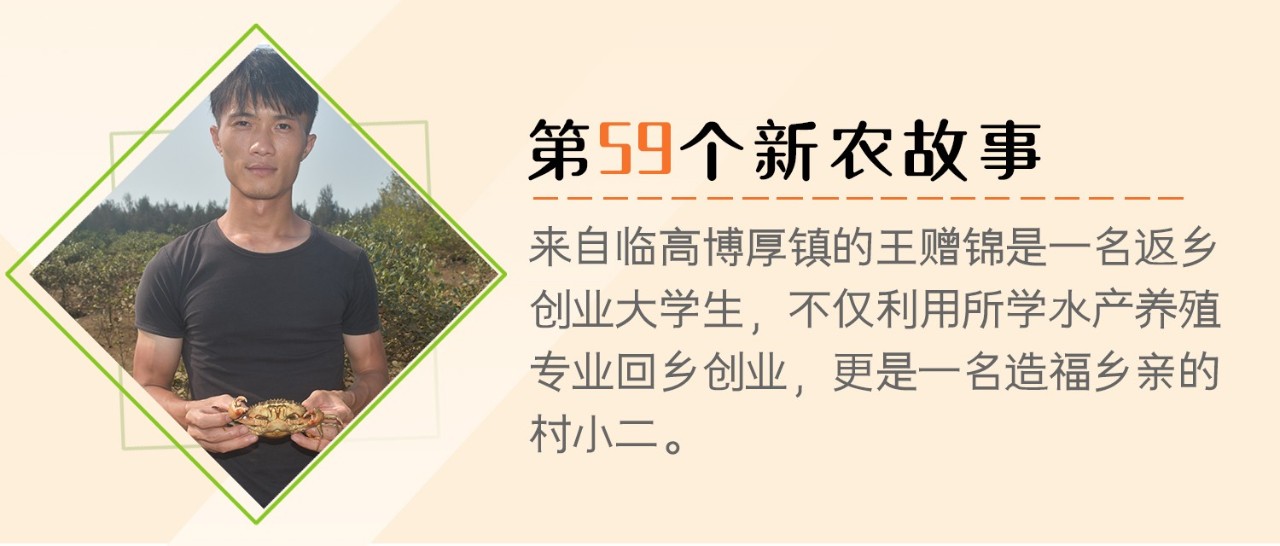 《新农》59期｜养青蟹大学生变村小二，临高95后别样“返乡路”