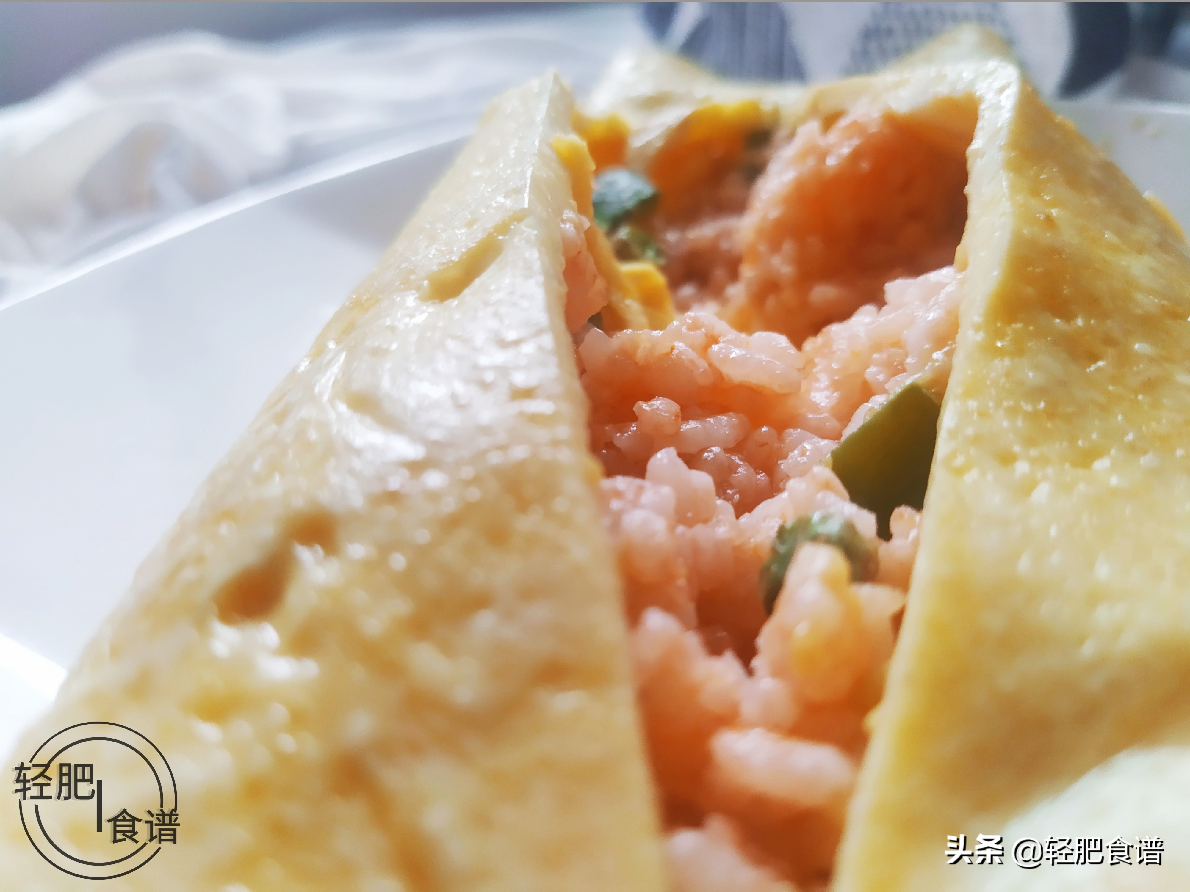 日式蛋包饭的爆浆蛋皮,蛋包饭零失败教程