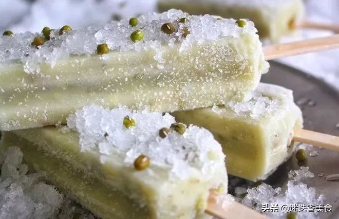 童年记忆绿豆冰棒，简单几步就能学会，解暑又降温
