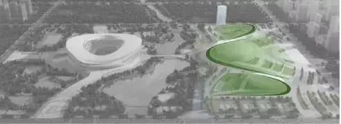 山东体育中心设计方案,临沂最新体育馆建设