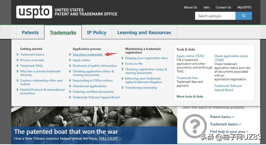 怎么查美国商标的相似度,美国商标局怎么查询近似商标