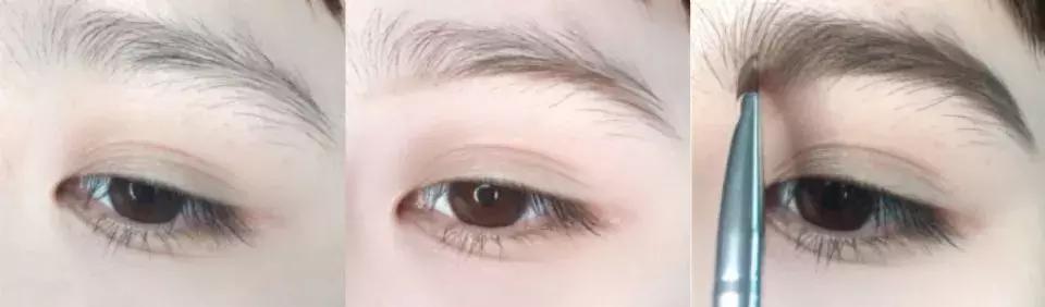 根根分明的眉毛怎样画野生眉,怎么画根根分明的眉毛