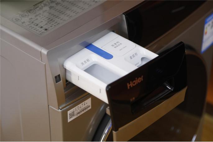 海尔晶彩洗烘一体机烘干教程,海尔洗衣机体验