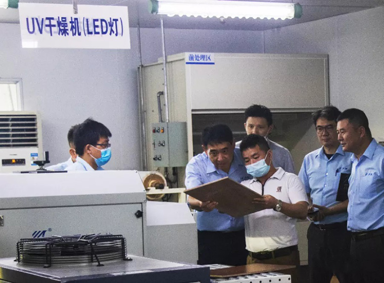 再度携手‧共话未来│东莞兆生家具一行到大宝漆参观考察