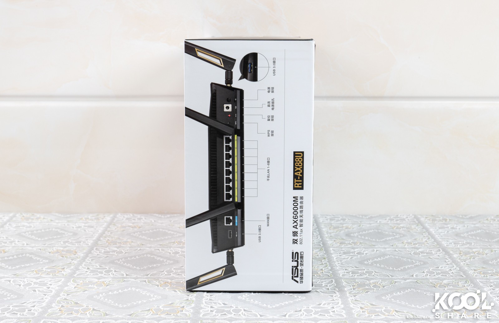 华硕路由器rt-ax86u新款拆解,华硕asusrt-ax68u电竞wifi6路由器