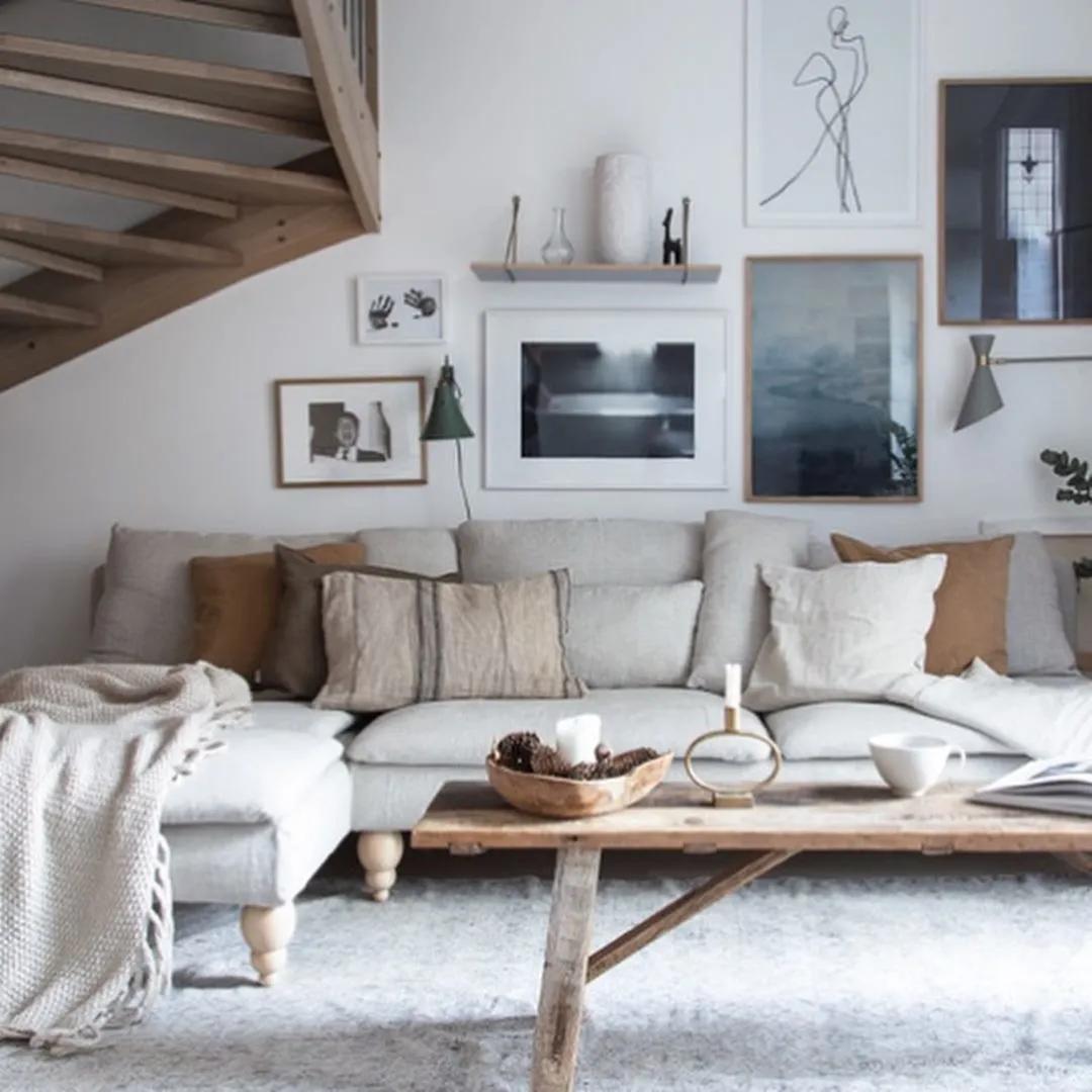 北欧家居博主,北欧网红ins风客厅