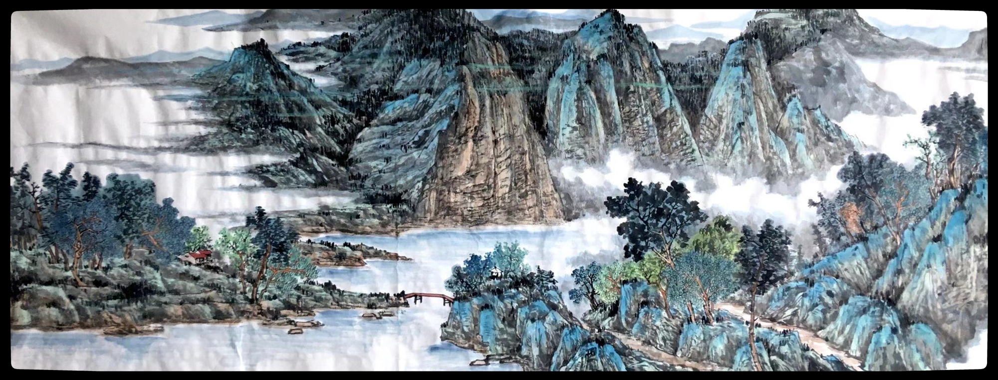 刘世雄绘画作品鉴赏,关于十年磨一剑砥砺再出发的绘画