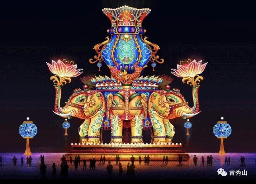 南宁青秀山迎新春灯展,青秀山灯展游览服务信息