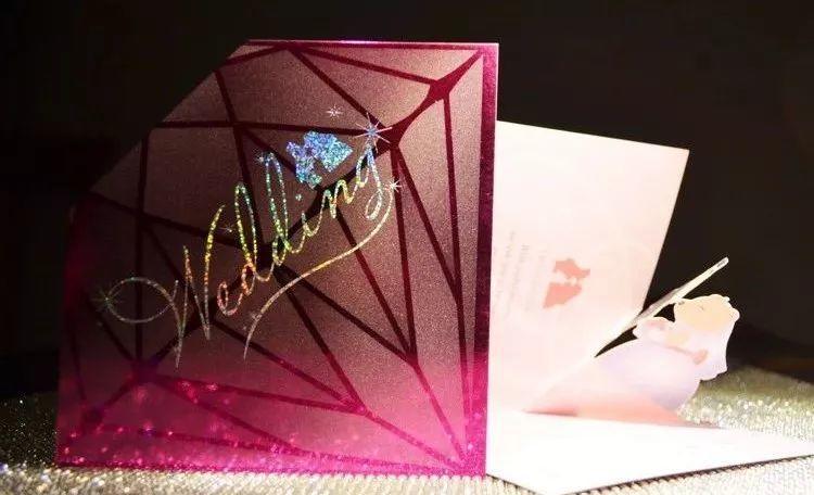 独特大气的婚礼请柬,简单高级婚礼请柬模板