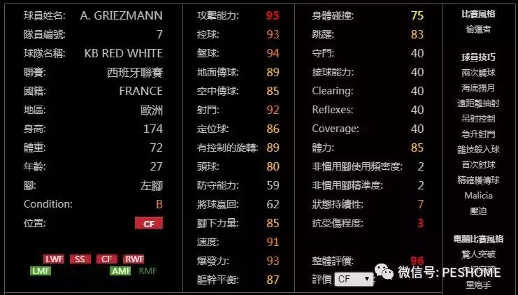 实况足球手游操作技巧黑球和紫球,实况足球手游数据库