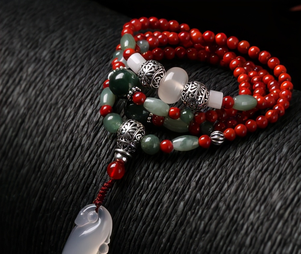 文玩手串配饰搭配合集,文玩金刚手串配饰大全