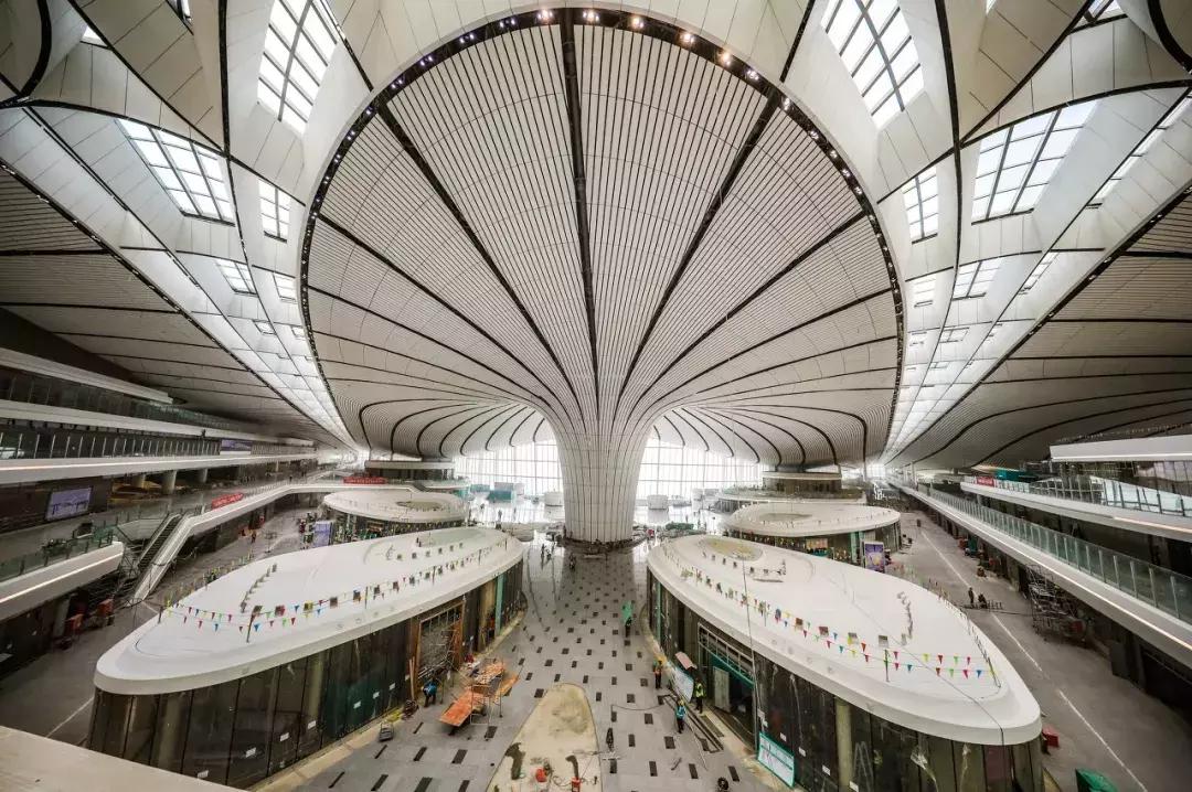 大兴机场多牛视频,中国大兴机场有多牛